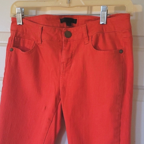 Coral colored jeans - Picture 2 of 4